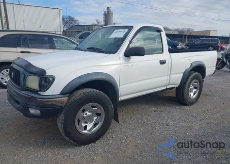 2004 Toyota Tacoma из США, поврежденный, VIN 5TEPM62N04Z354234